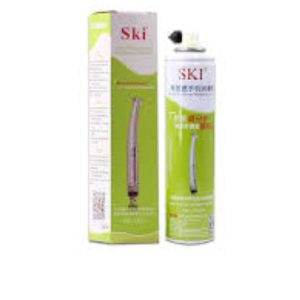 Hand piece oil spray.